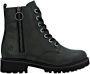 Remonte Veterlaarsjes blokhak laarsjes veterschoenen flats in used look - Thumbnail 5