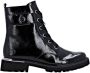 Remonte Veterlaarsjes blokhak veterschoenen in krokodillenlook binnenrits - Thumbnail 8