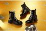 Remonte Veterlaarsjes blokhak veterschoenen in krokodillenlook binnenrits - Thumbnail 11