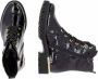 Remonte Veterlaarsjes blokhak veterschoenen in krokodillenlook binnenrits - Thumbnail 17
