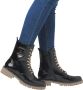 Remonte Veterlaarsjes Elisabeth Hurley-Collection blokhak veterschoen met praktische binnenrits - Thumbnail 5