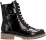 Remonte Veterlaarsjes Elisabeth Hurley-Collection blokhak veterschoen met praktische binnenrits - Thumbnail 8