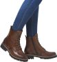 Remonte Veterschoenen blokhak veterschoen enkellaars in used look - Thumbnail 14