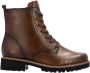 Remonte Veterschoenen blokhak veterschoen enkellaars in used look - Thumbnail 9