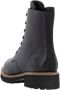 Remonte Veterschoenen blokhak veterschoen enkellaars in used look - Thumbnail 4