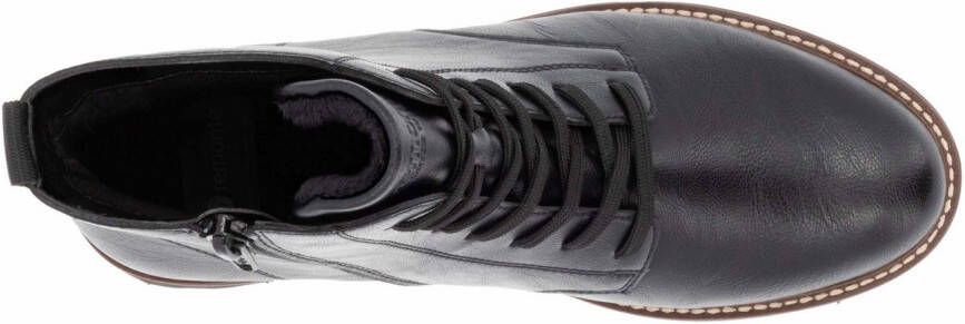 Remonte Veterschoenen blokhak veterschoen enkellaars in used look