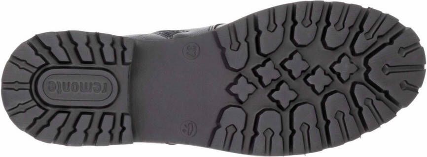 Remonte Veterschoenen blokhak veterschoen enkellaars in used look