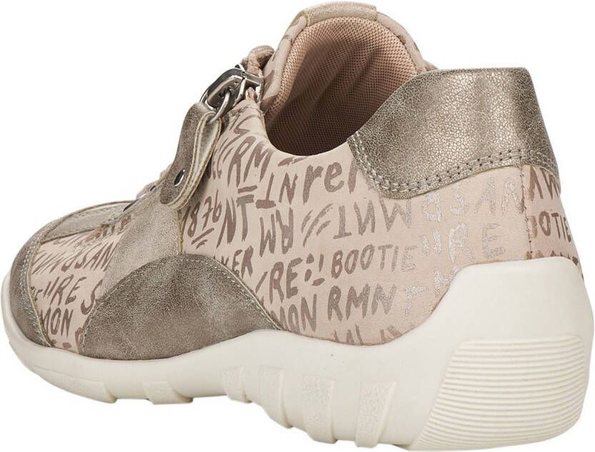 Remonte Veterschoenen met fijne metallic glans vrijetijdsschoen lage schoen veterschoen