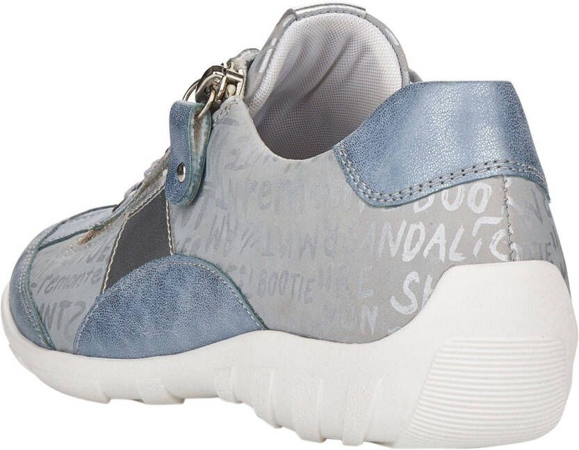 Remonte Veterschoenen met fijne metallic glans vrijetijdsschoen lage schoen veterschoen - Foto 5