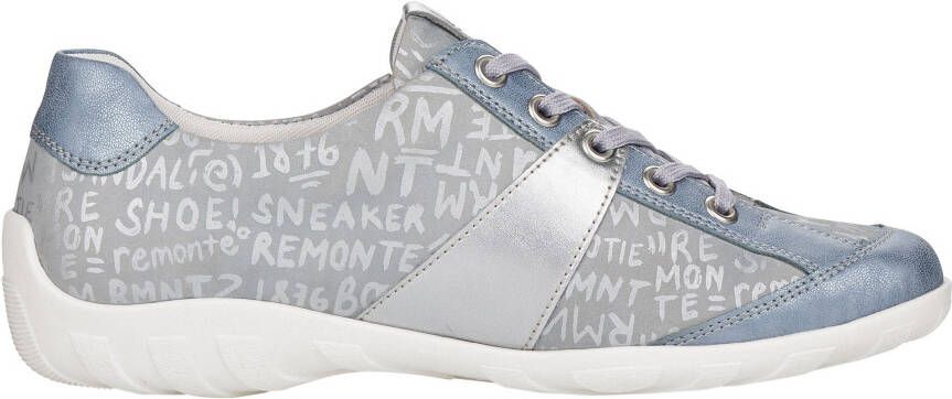 Remonte Veterschoenen met fijne metallic glans vrijetijdsschoen lage schoen veterschoen - Foto 8