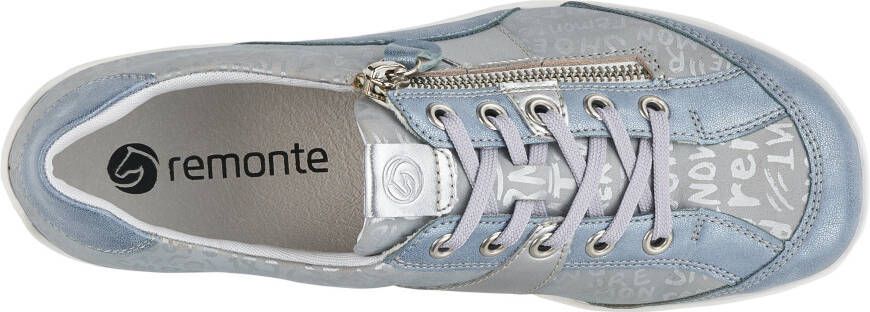 Remonte Veterschoenen met fijne metallic glans vrijetijdsschoen lage schoen veterschoen - Foto 9