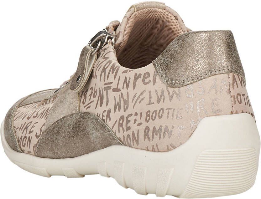 Remonte Veterschoenen met fijne metallic glans vrijetijdsschoen lage schoen veterschoen - Foto 3