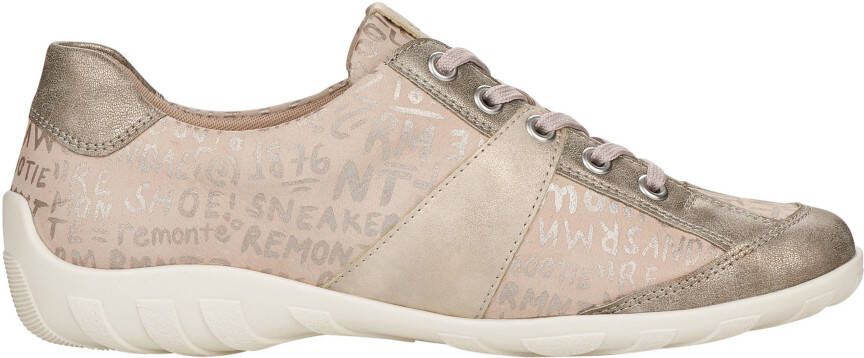 Remonte Veterschoenen met fijne metallic glans vrijetijdsschoen lage schoen veterschoen - Foto 6
