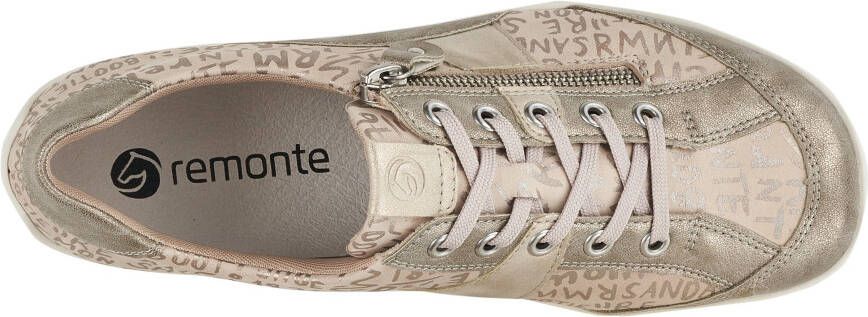 Remonte Veterschoenen met fijne metallic glans vrijetijdsschoen lage schoen veterschoen - Foto 8