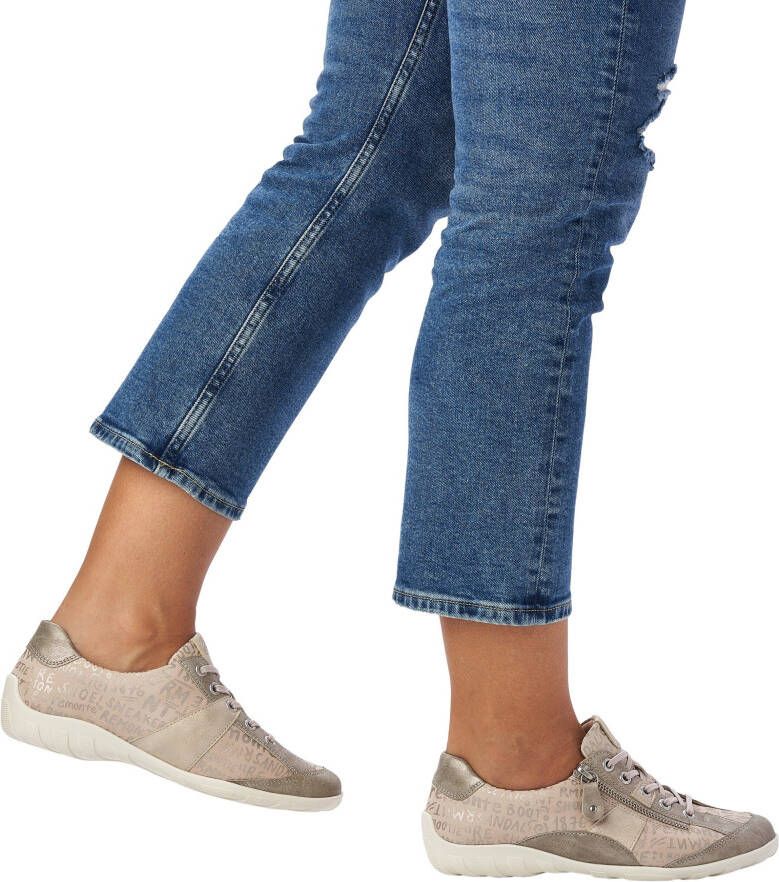 Remonte Veterschoenen met fijne metallic glans vrijetijdsschoen lage schoen veterschoen - Foto 9