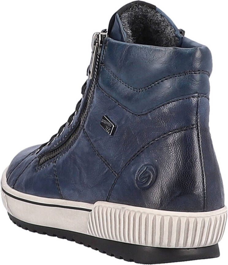 Remonte Veterschoenen platform lace-up ankle boots in crash look - Foto 5