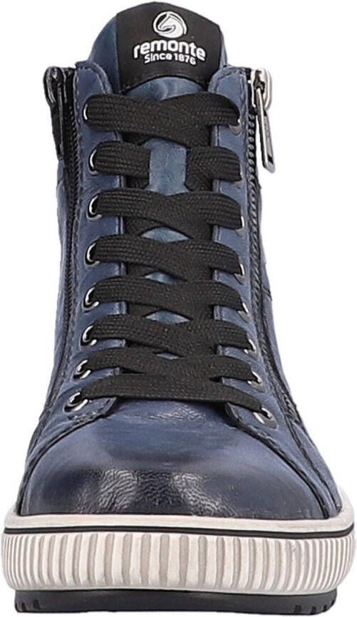 Remonte Veterschoenen platform lace-up ankle boots in crash look - Foto 9