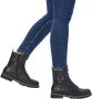 Remonte Winterlaarzen blokhak veterschoenen outdoorschoen met decoratieve gesp - Thumbnail 6