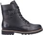 Remonte Winterlaarzen blokhak veterschoenen outdoorschoen met decoratieve gesp - Thumbnail 8