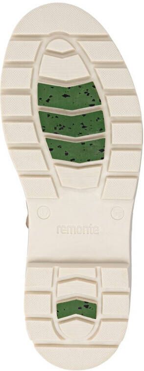 Remonte Winterlaarzen FIBER-GRIP Veterenkellaars profielzool met scheerwollen voering en TEX