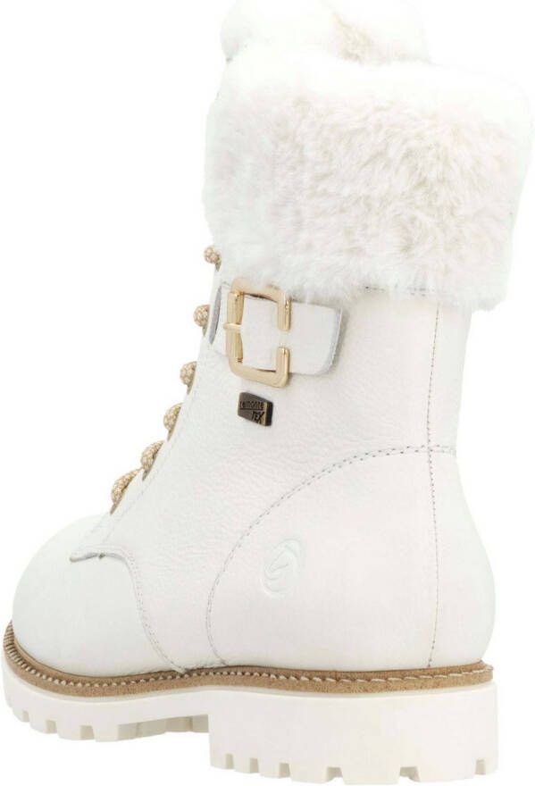 Remonte Winterlaarzen Elisabeth Hurley-Collection veterschoenen outdoorschoen veterschoenen met decoratieve gesp
