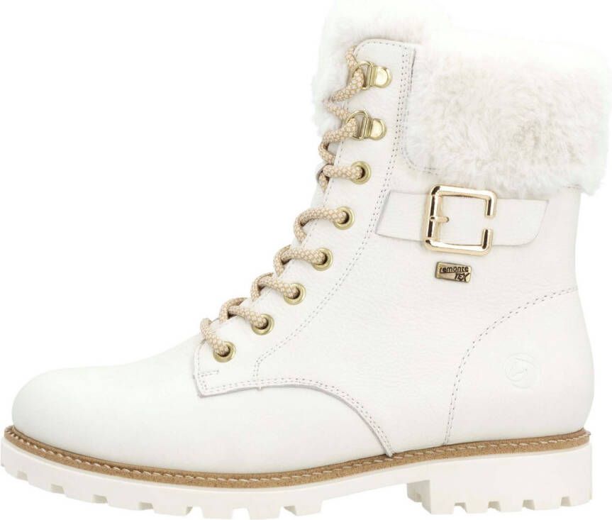 Remonte Winterlaarzen Elisabeth Hurley-Collection veterschoenen outdoorschoen veterschoenen met decoratieve gesp
