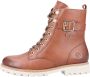 Remonte Winterlaarzen blokhak veterschoenen outdoorschoen met decoratieve gesp - Thumbnail 9
