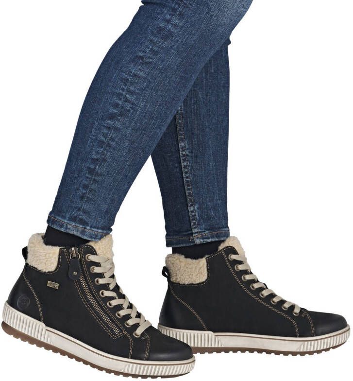 Remonte Winterlaarzen Veterboots enkellaars casual boots met Tex-uitvoering