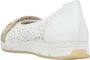 Rieker ballerina schoenen voor dames L3062-80 Wit - Thumbnail 16