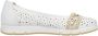 Rieker ballerina schoenen voor dames L3062-80 Wit - Thumbnail 8