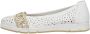 Rieker ballerina schoenen voor dames L3062-80 Wit - Thumbnail 13