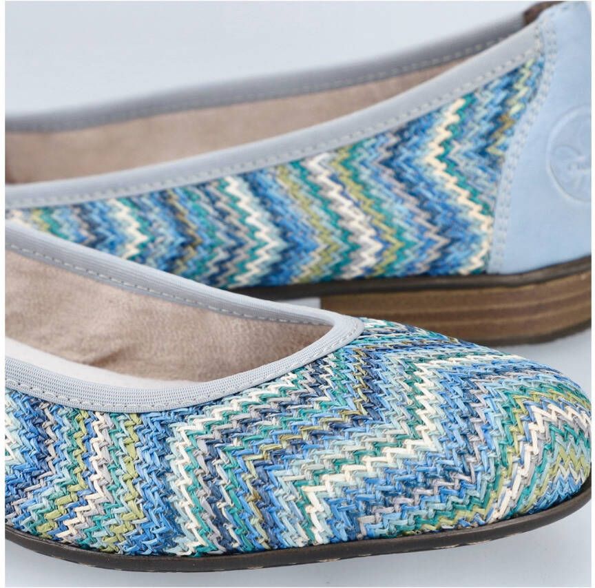 Rieker Ballerina's slippers instapschoen pumps met zachte binnenzool