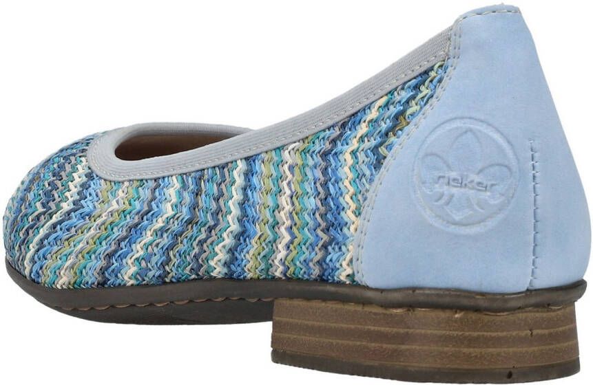 Rieker Ballerina's slippers instapschoen pumps met zachte binnenzool