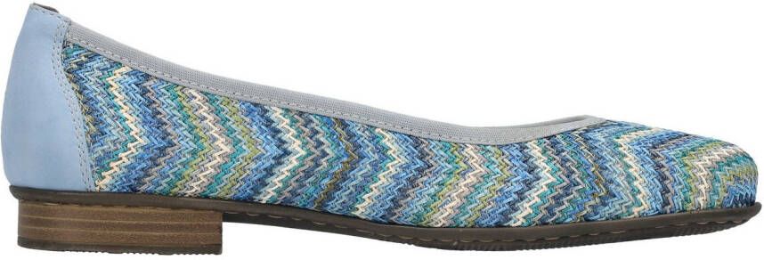Rieker Ballerina's slippers instapschoen pumps met zachte binnenzool