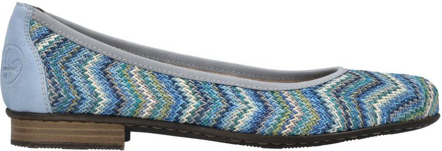 Rieker Ballerina's slippers instapschoen pumps met zachte binnenzool