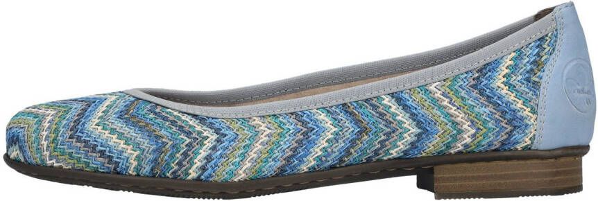 Rieker Ballerina's slippers instapschoen pumps met zachte binnenzool