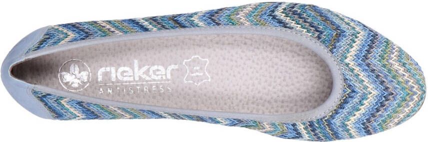 Rieker Ballerina's slippers instapschoen pumps met zachte binnenzool