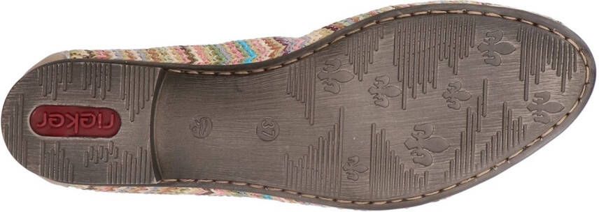 Rieker Ballerina's slippers instapschoen pumps met zachte binnenzool