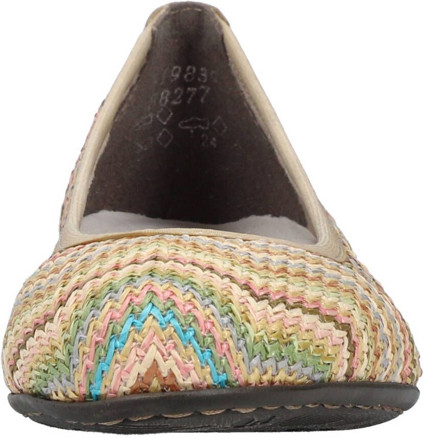 Rieker Ballerina's slippers instapschoen pumps met zachte binnenzool
