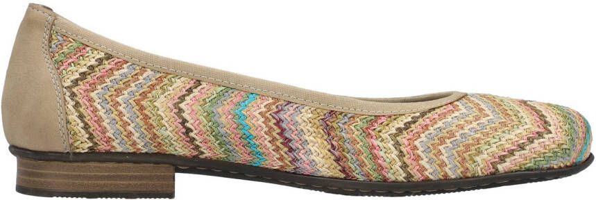 Rieker Ballerina's slippers instapschoen pumps met zachte binnenzool