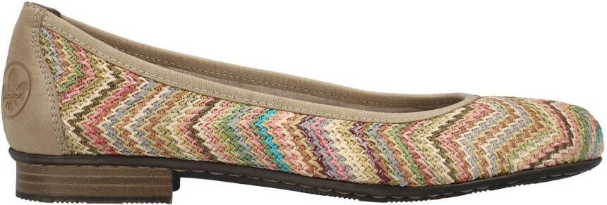 Rieker Ballerina's slippers instapschoen pumps met zachte binnenzool