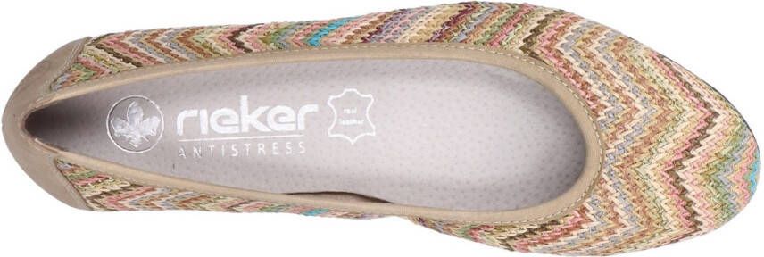 Rieker Ballerina's slippers instapschoen pumps met zachte binnenzool