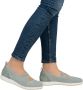 Rieker Ballerina's met riempje instapschoen lage schoen slip-on sneaker met elastiek - Thumbnail 3