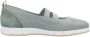 Rieker Ballerina's met riempje instapschoen lage schoen slip-on sneaker met elastiek - Thumbnail 10