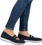 Rieker Ballerina's met riempje instapschoen lage schoen slip-on sneaker met elastiek - Thumbnail 9