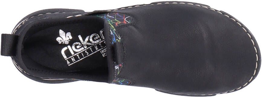 Rieker Boots zonder sluiting met kleurrijke print
