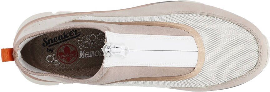 Rieker Boots zonder sluiting sleehak vrijetijdsschoen high top sneakers ritssluiting