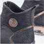 Rieker Boots zonder sluiting enkellaars high top sneaker sleehak met aantrek-lus - Thumbnail 12