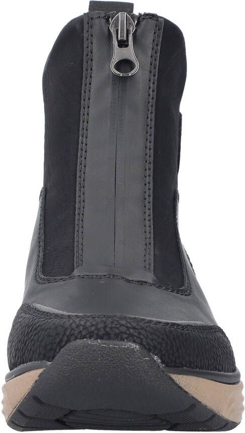 Rieker Boots zonder sluiting enkellaars high top sneaker sleehak met aantrek-lus
