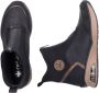 Rieker Boots zonder sluiting enkellaars high top sneaker sleehak met aantrek-lus - Thumbnail 11
